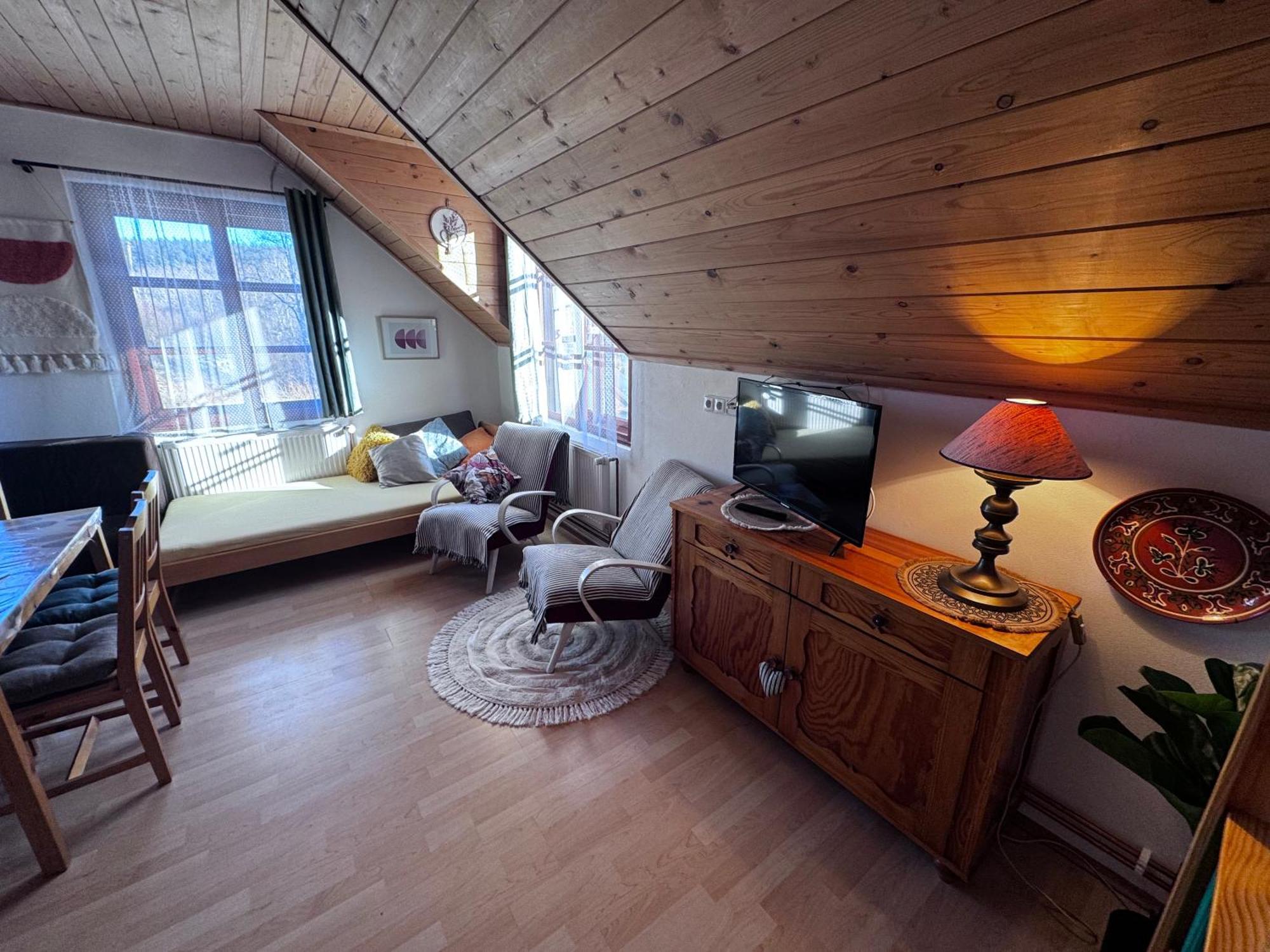 Apartmany Srub Jenisov Horní Planá Zewnętrze zdjęcie